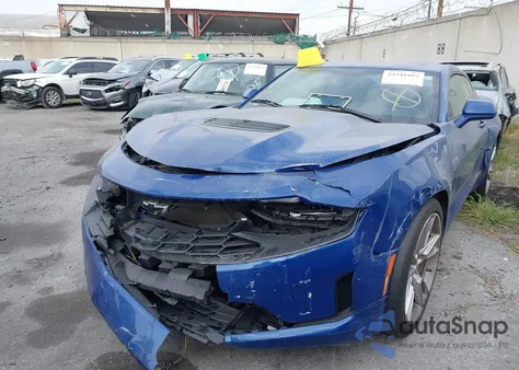 2020 Chevrolet Camaro Rwd Lt1 из США, поврежденный, VIN 1G1FF1R7XL0122926